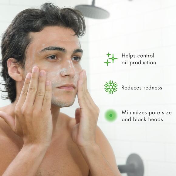 Tiege Hanley Salicylic Acid Cleanser for Men - Gentle & Deep Cleansing Face Wash - Picture 5 of 7